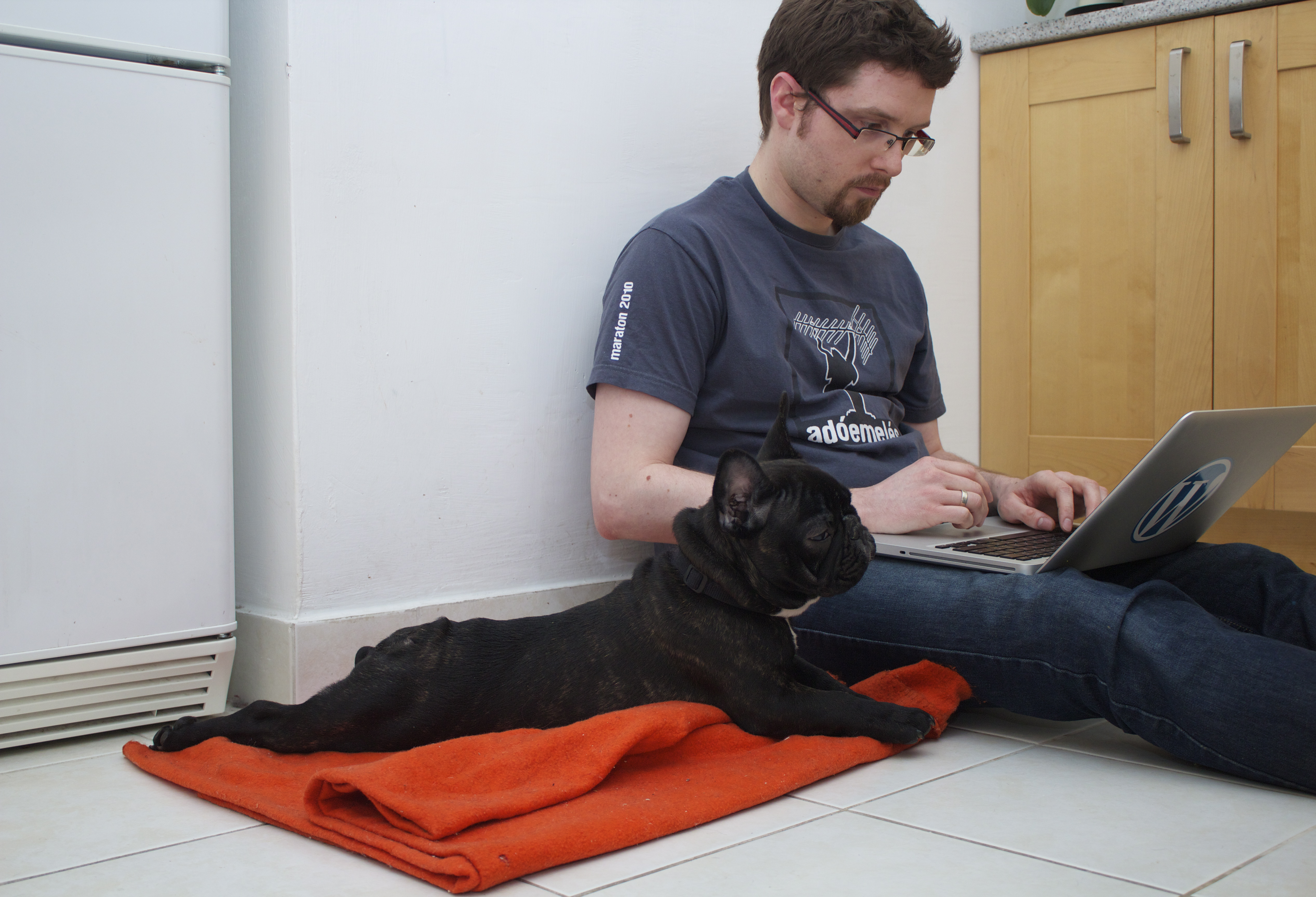 Watson and I are coworking today