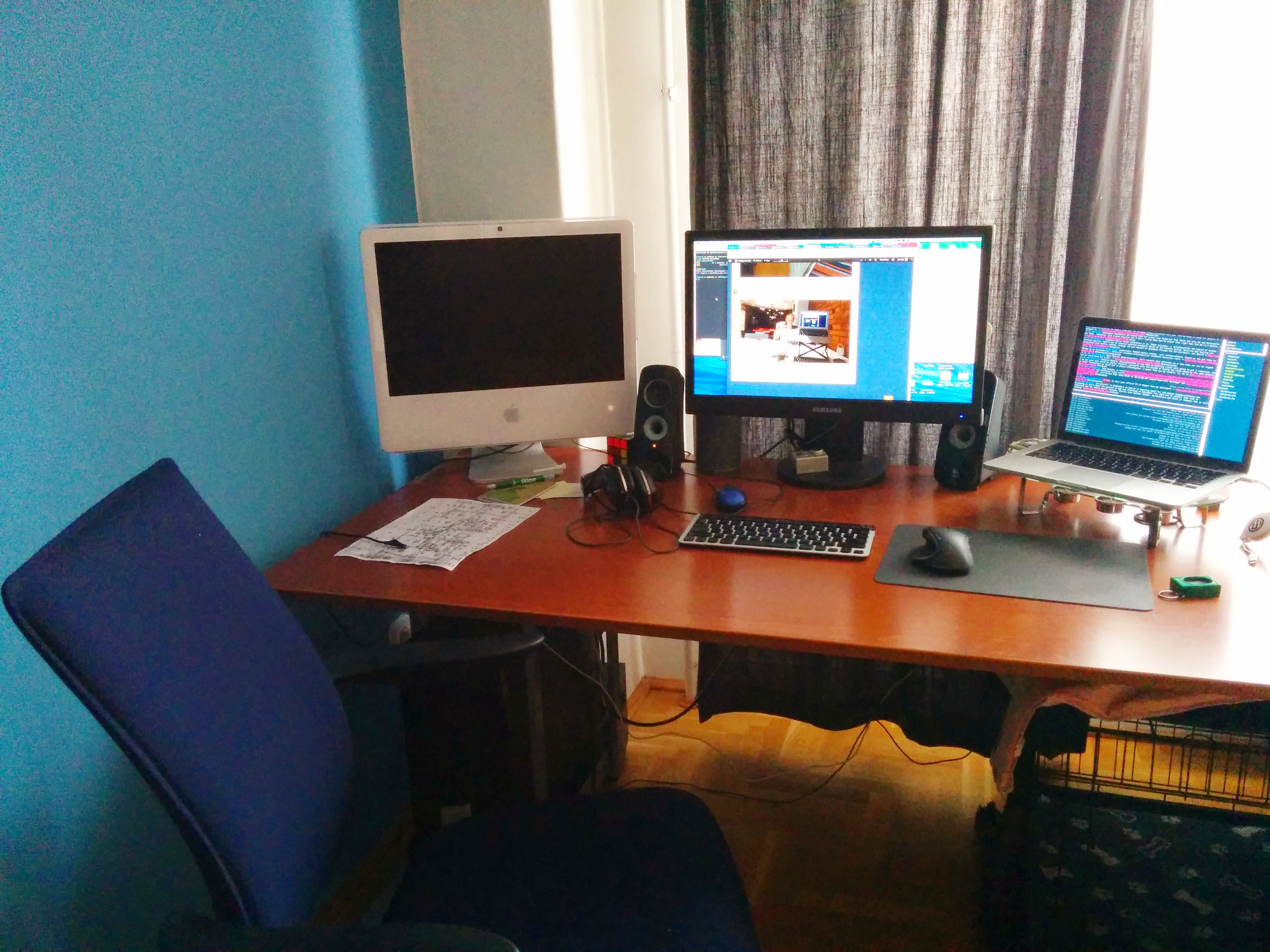 My desk