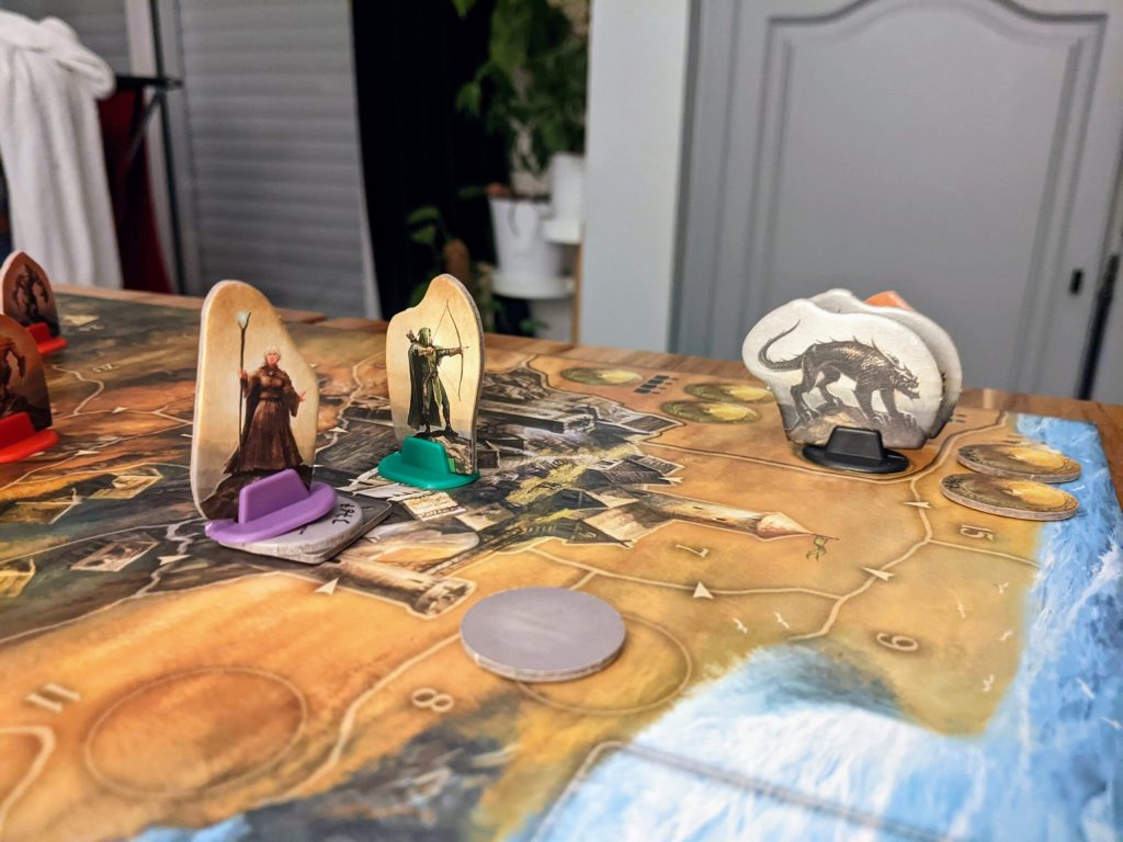 Characters minis from Legends of Andor